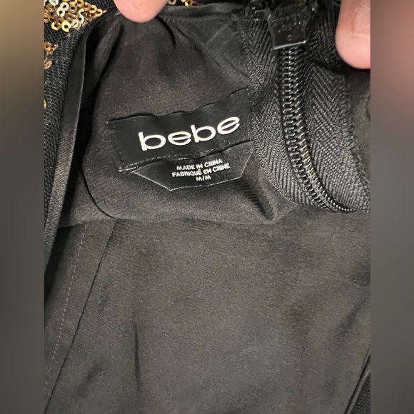 Black long sleeve sequin dress - Picture 4 of 4